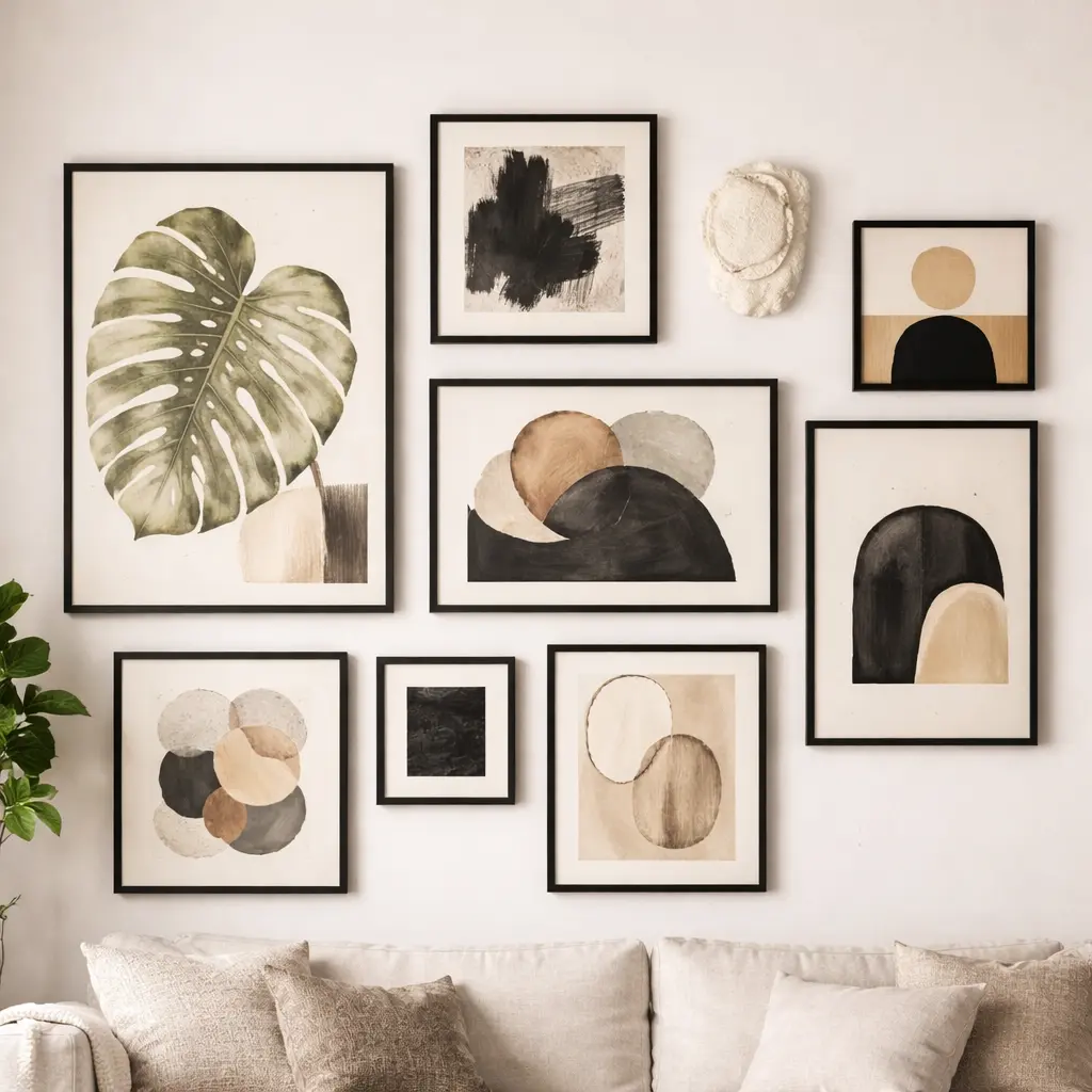 rrange Wall Decor Like an Interior Designer