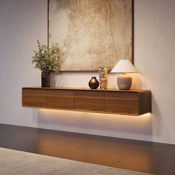 floating furniture lighting