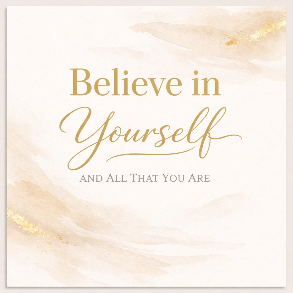 Inspirational Quote Wall Art