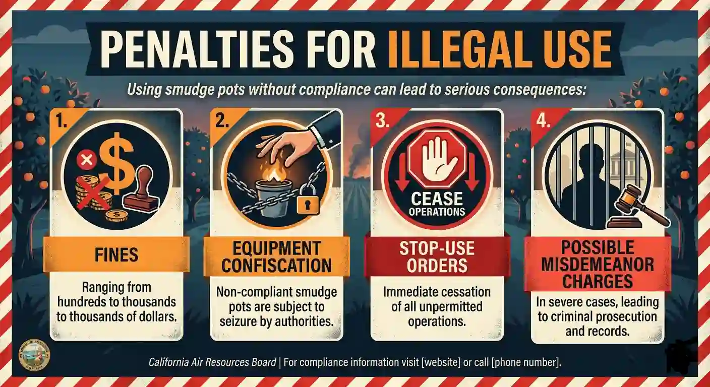 Penalties for Illegal Use