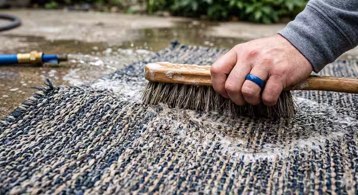 things need to clean a rug