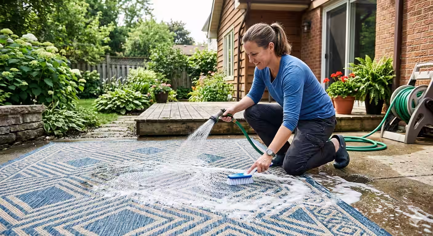 how to clean moldy rug