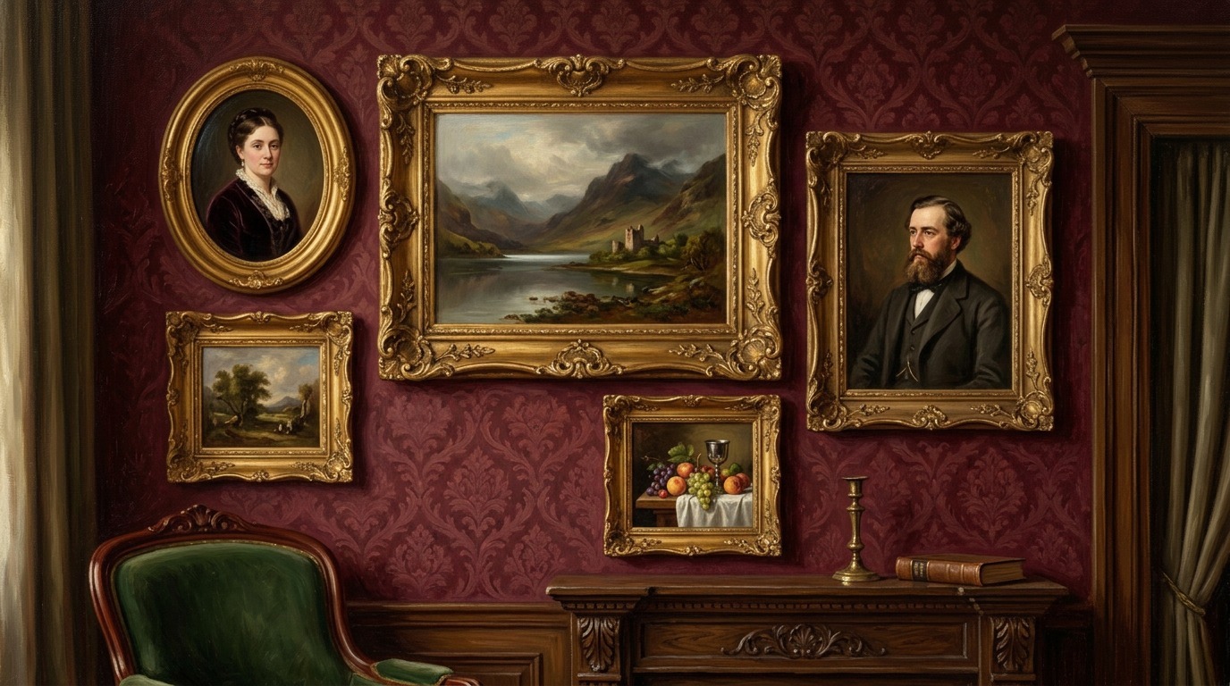 Vintage-Living-Room-Wall-Art