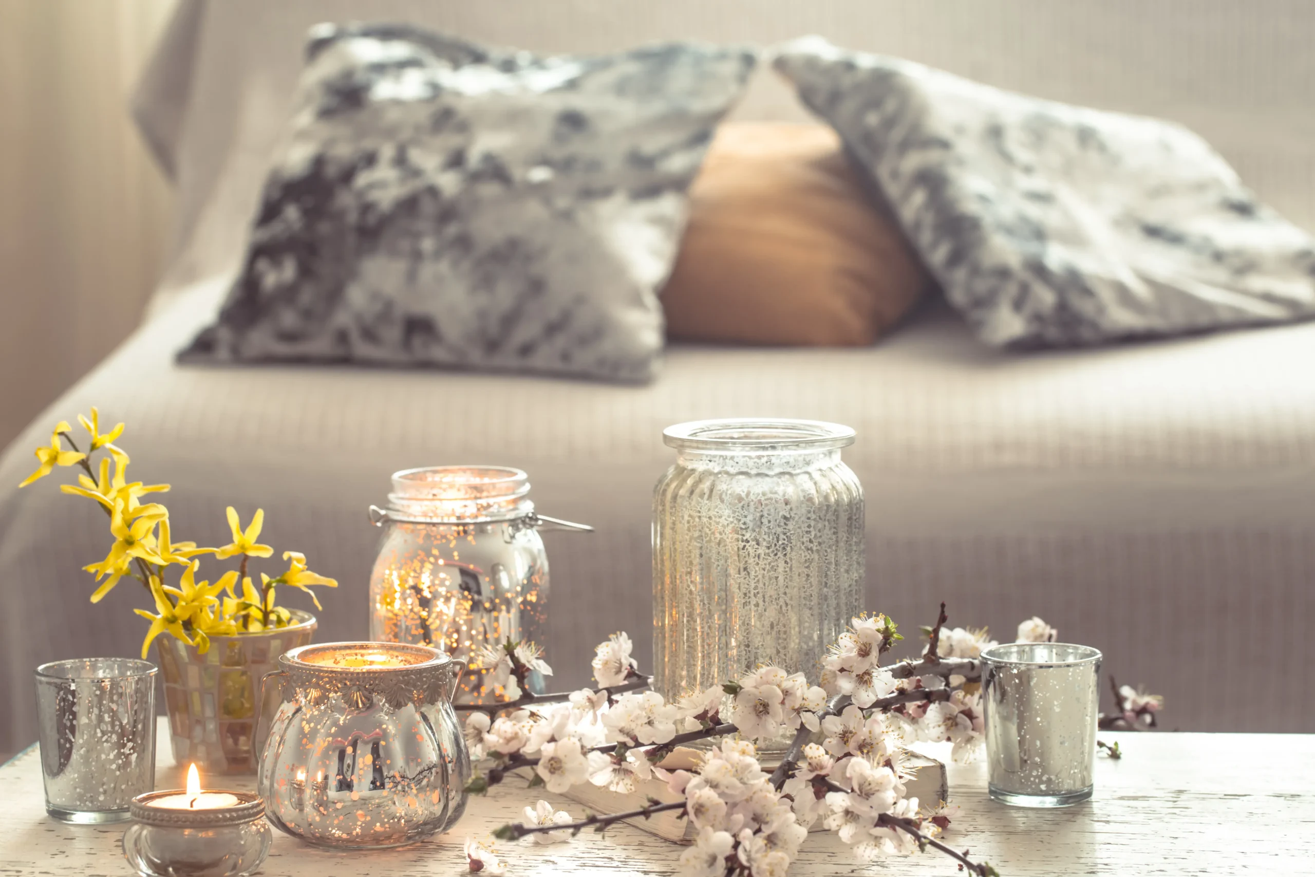 Home decor with vintage pieces