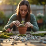 how to make a fairy pot garden at home for beginners